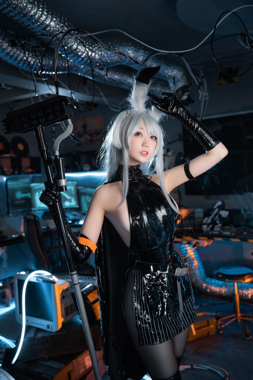 暴行精二 - 周叽是可爱兔兔 cosplay 第2张