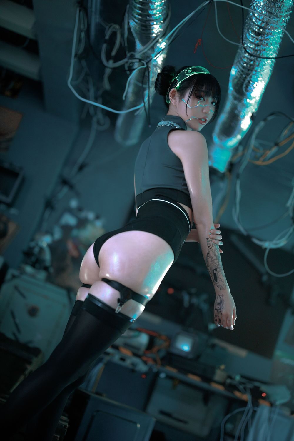 仿生人形 - 周叽是可爱兔兔 cosplay 第2张