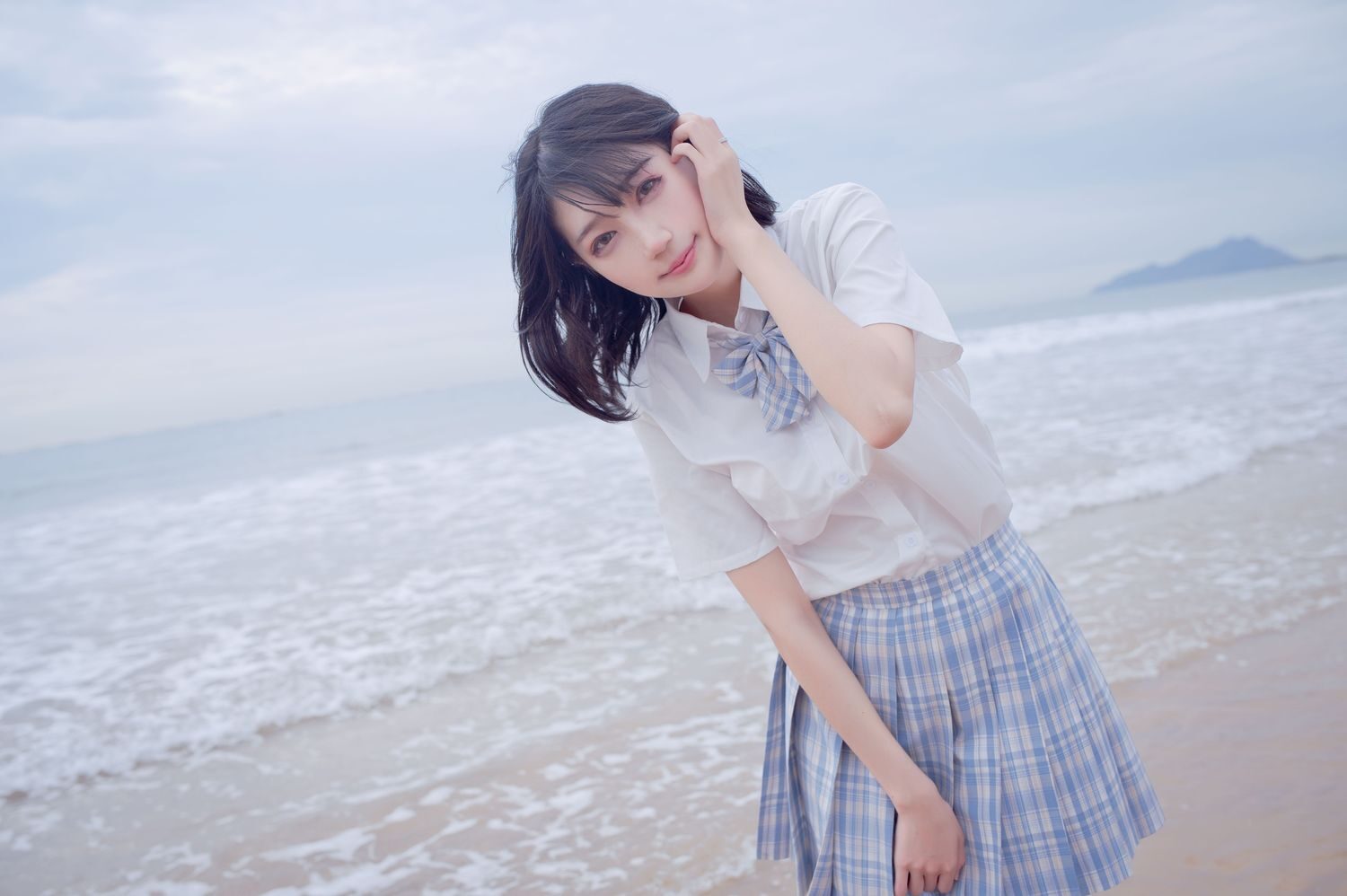 海边jk - 周叽是可爱兔兔 cosplay 第3张