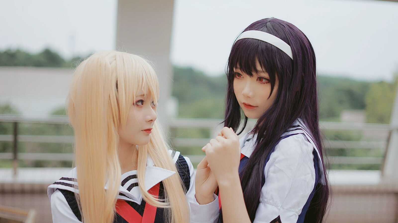 学姐校服 - 五更百鬼 cosplay 第3张