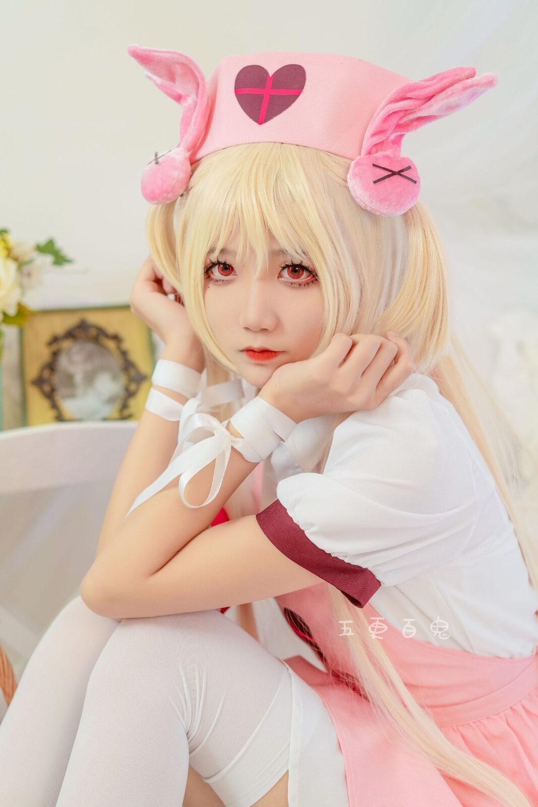 过膝袜 - 五更百鬼 cosplay 第2张