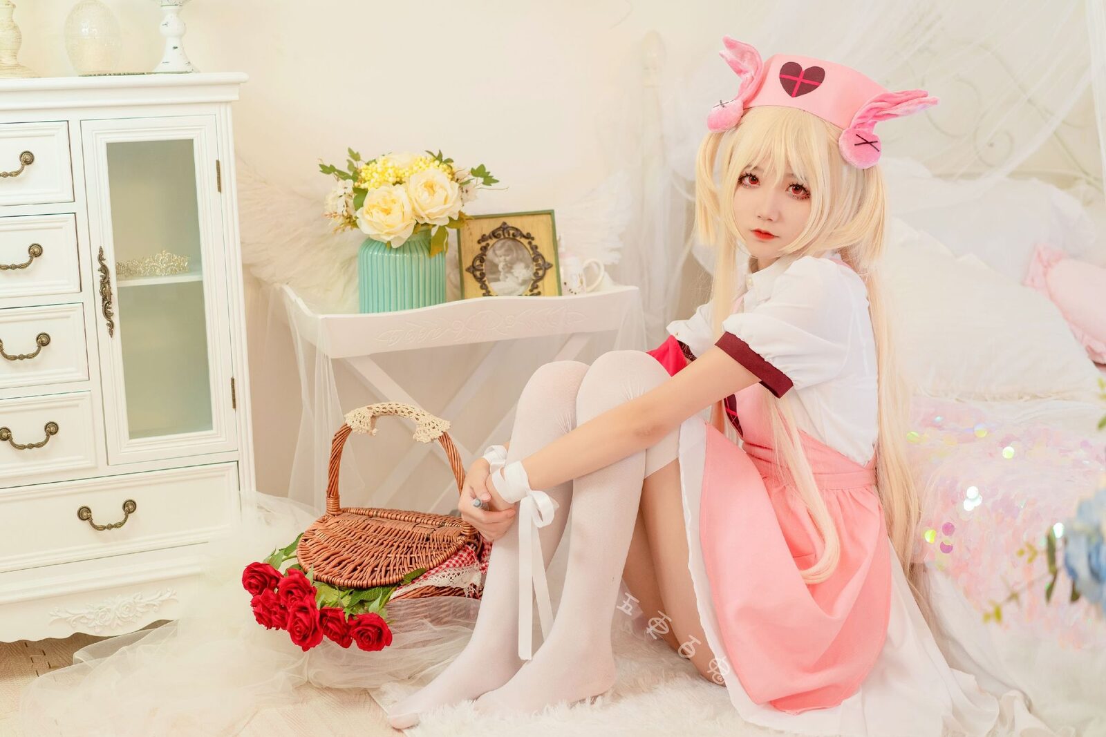 过膝袜 - 五更百鬼 cosplay 第3张