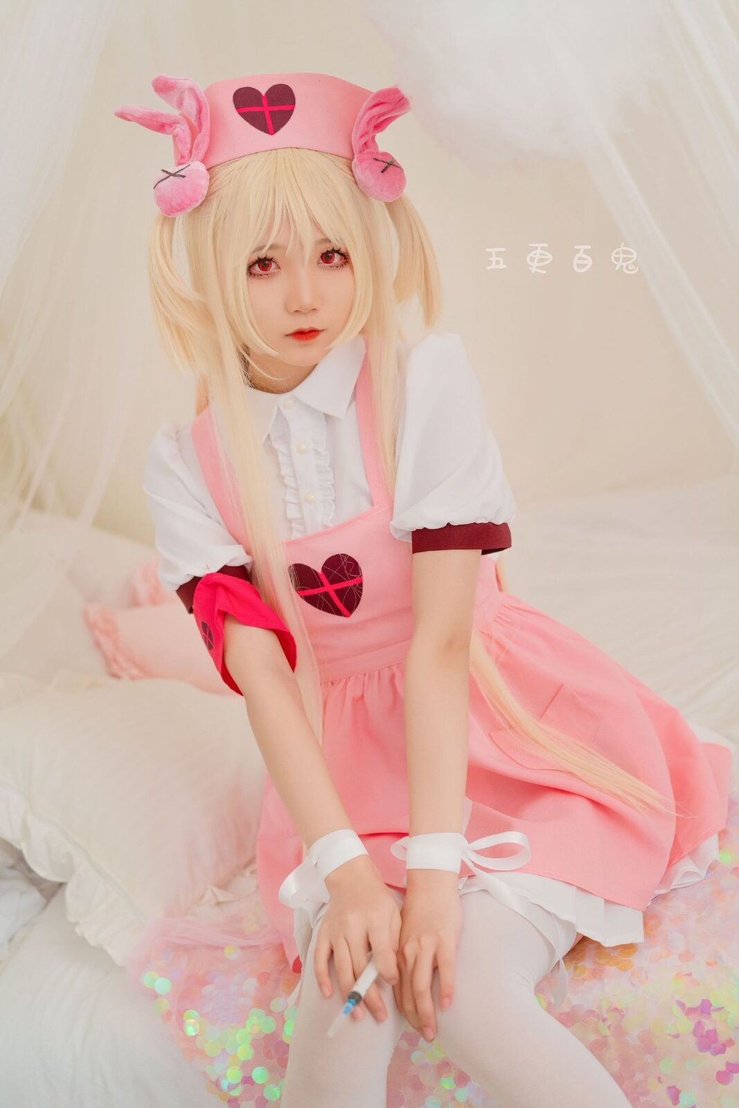 过膝袜 - 五更百鬼 cosplay 第4张
