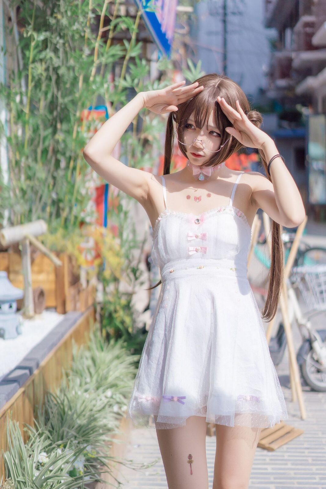 双马尾 日常 - 五更百鬼 cosplay 第1张