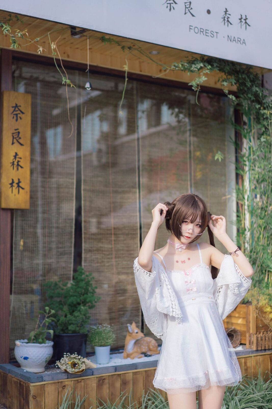 双马尾 日常 - 五更百鬼 cosplay 第4张