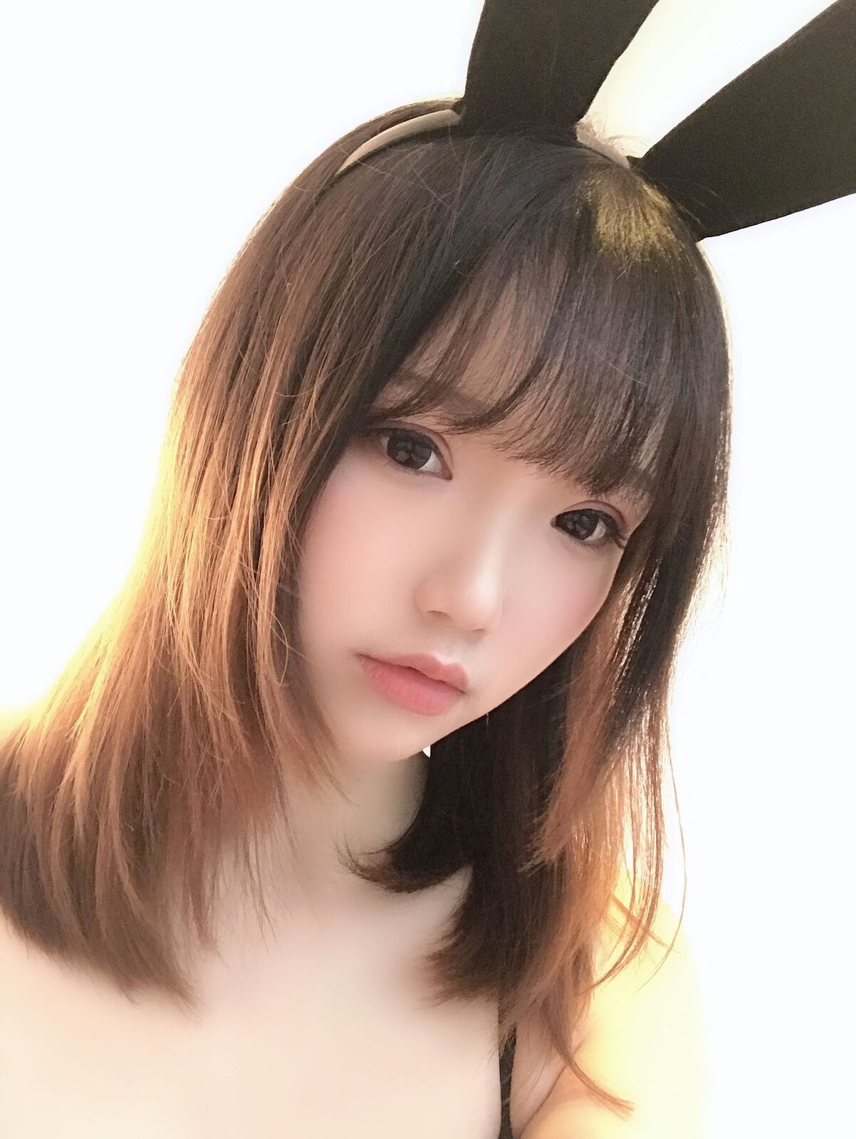 兔女郎自拍 - 雪晴Astra cosplay 第2张