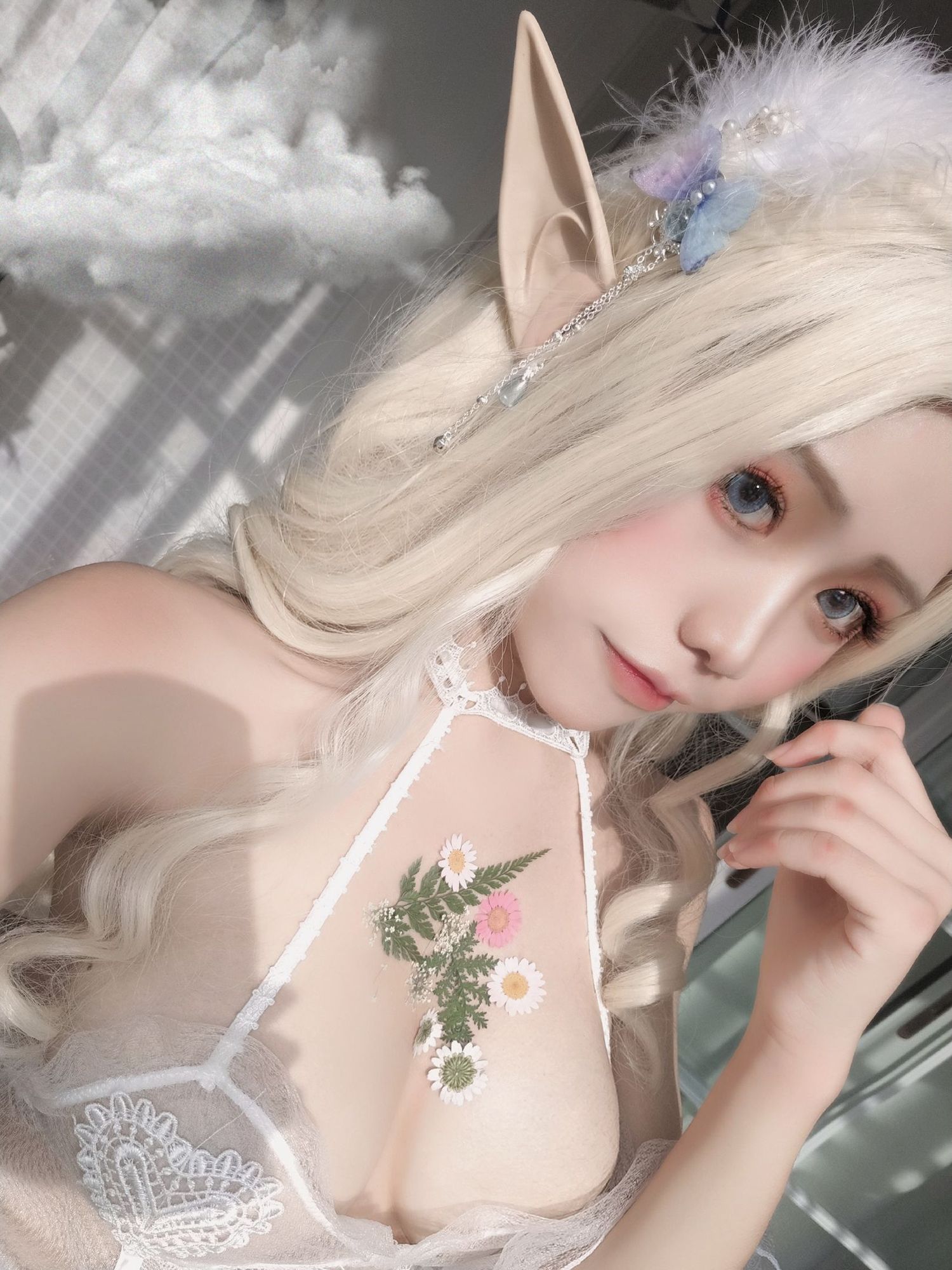 图片[4]-芊川一笑 No.003 少女与花（25P） - 图友-图友