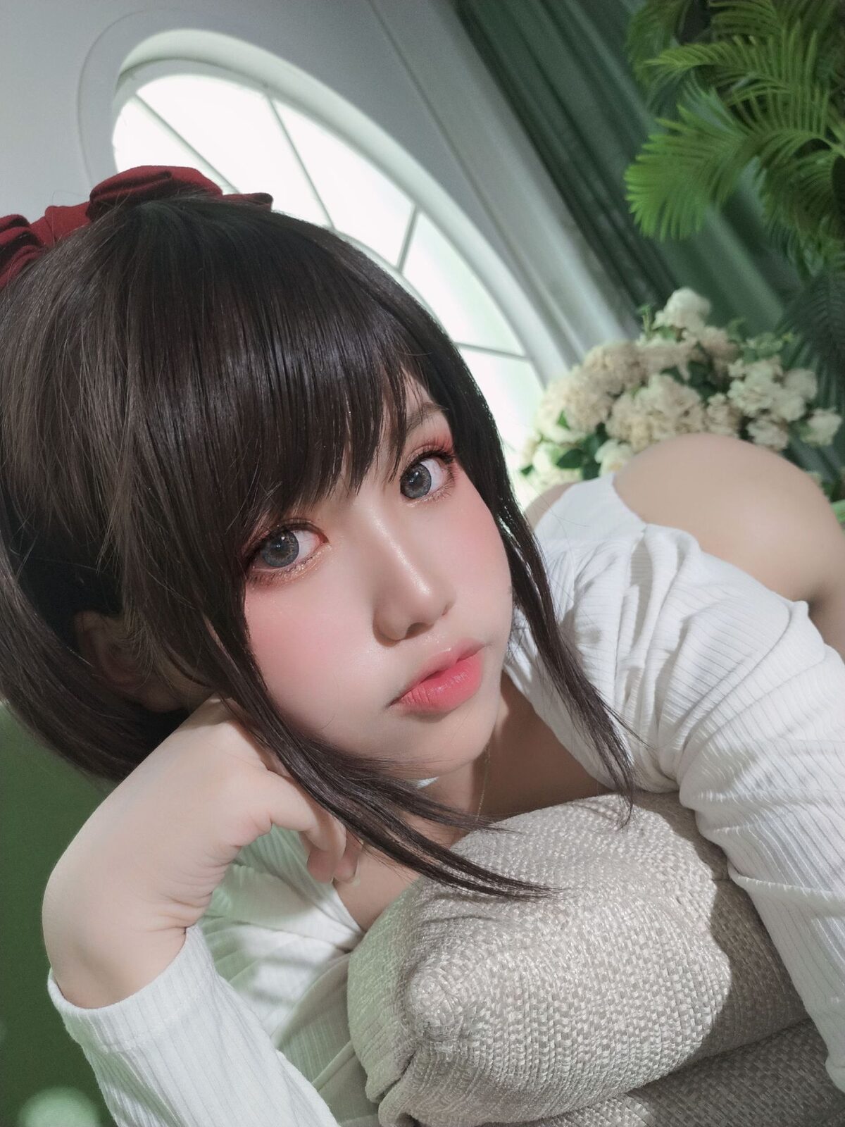 与学长的约会date - 芊川一笑 cosplay 第5张