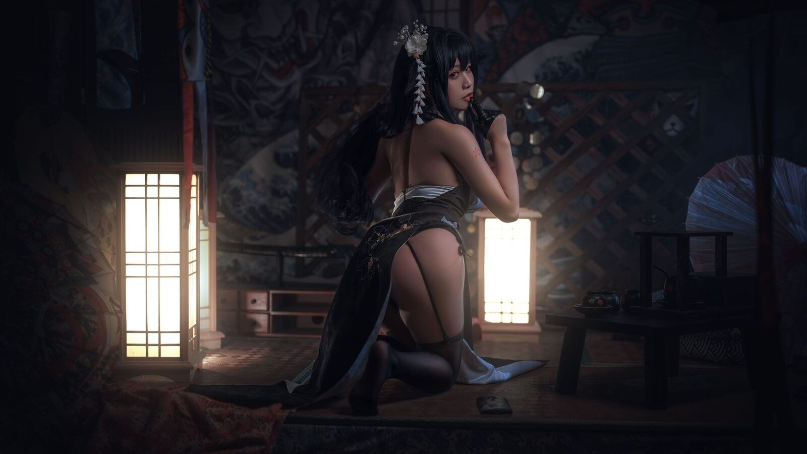 吾妻旗袍 - 芊川一笑 cosplay 第1张