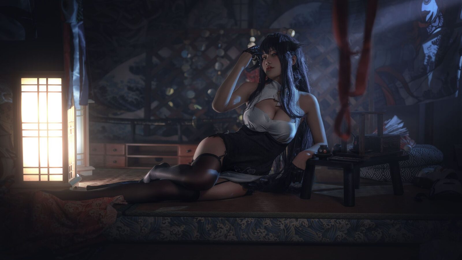 吾妻旗袍 - 芊川一笑 cosplay 第2张