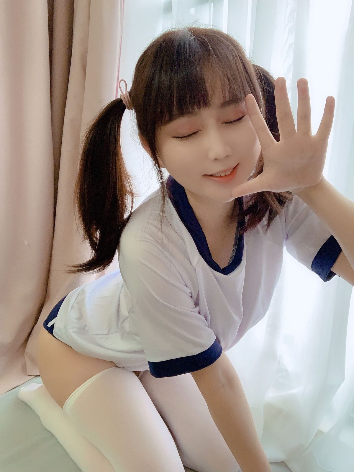 依酱体操服 - 是依酱呀 cosplay 第3张