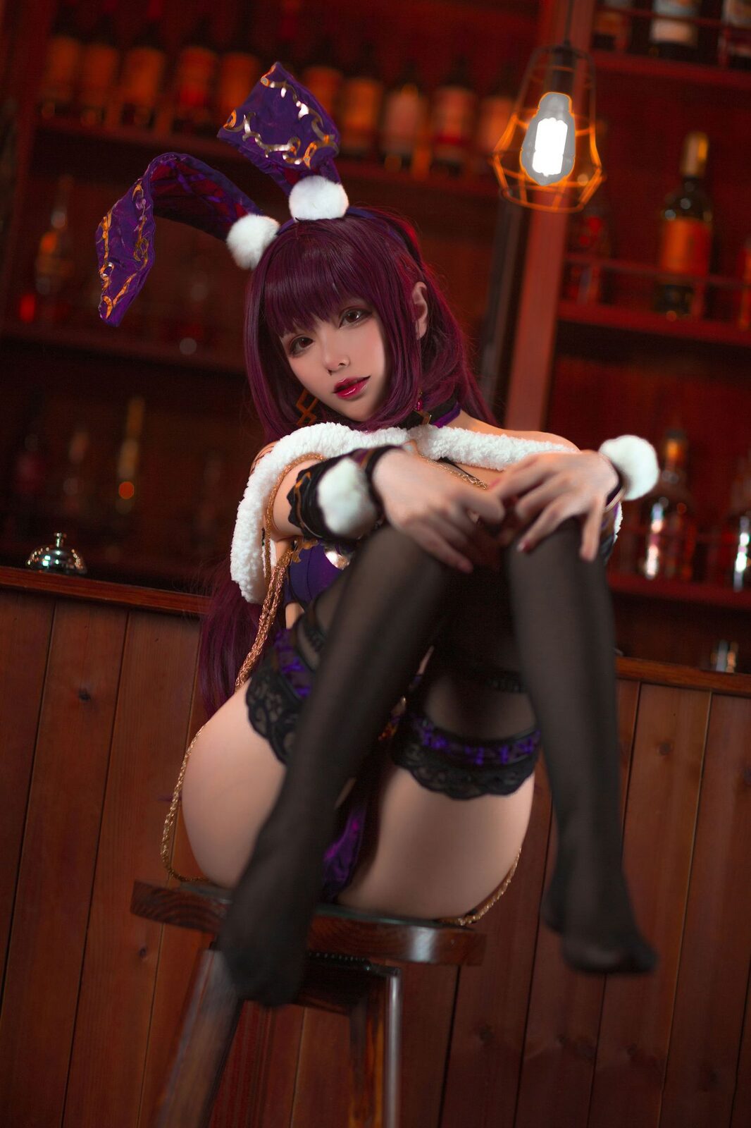 斯卡哈兔女郎 - 起司块wii cosplay 第4张