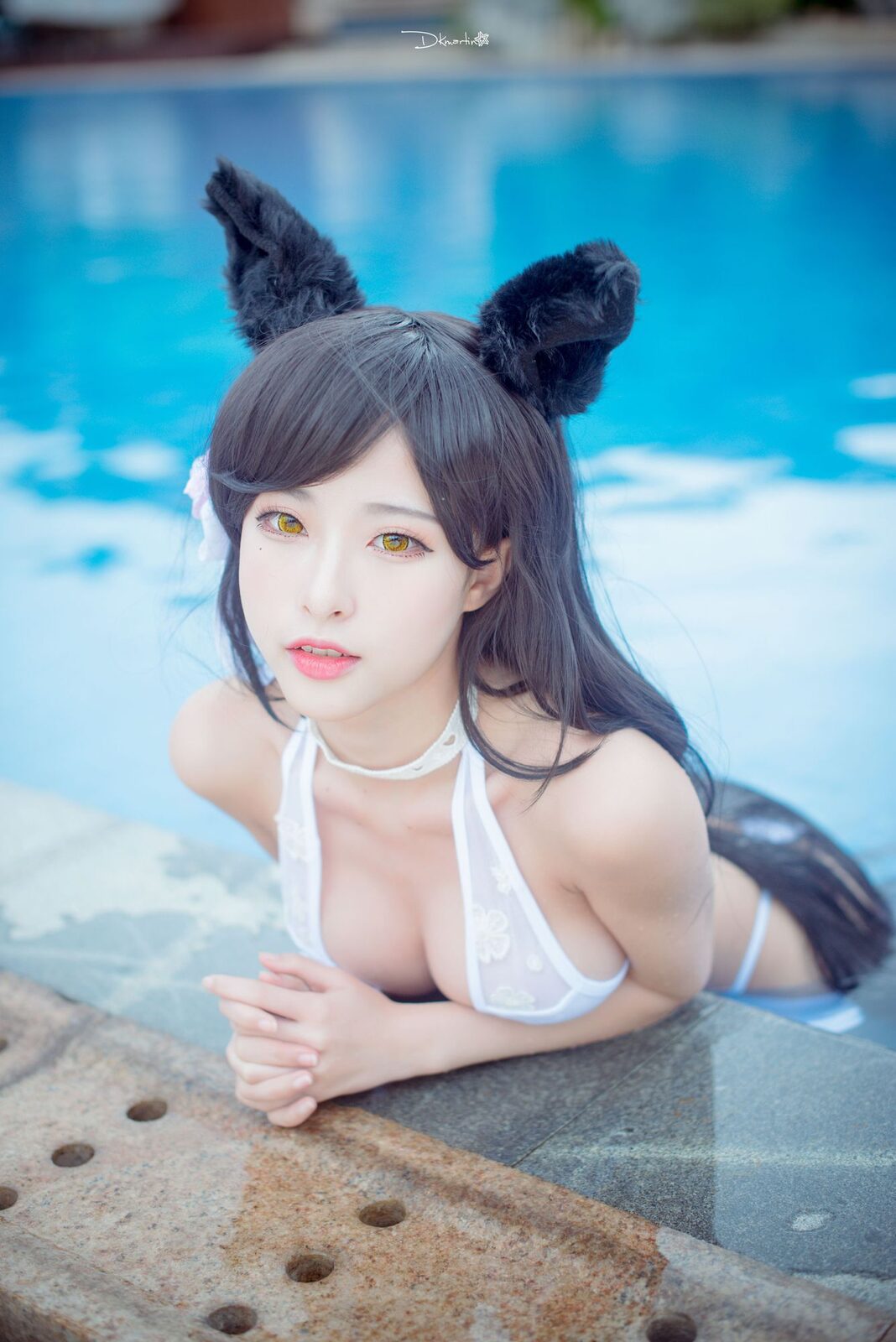 爱宕泳装 - 清水由乃 cosplay 第4张