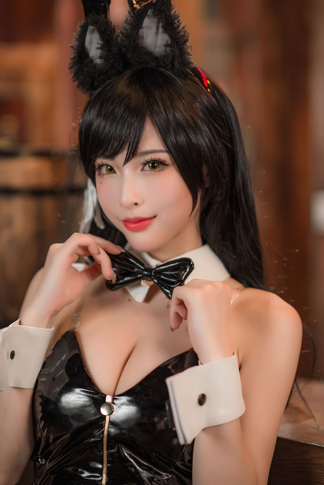 爱宕兔女郎 - 清水由乃 cosplay 第1张