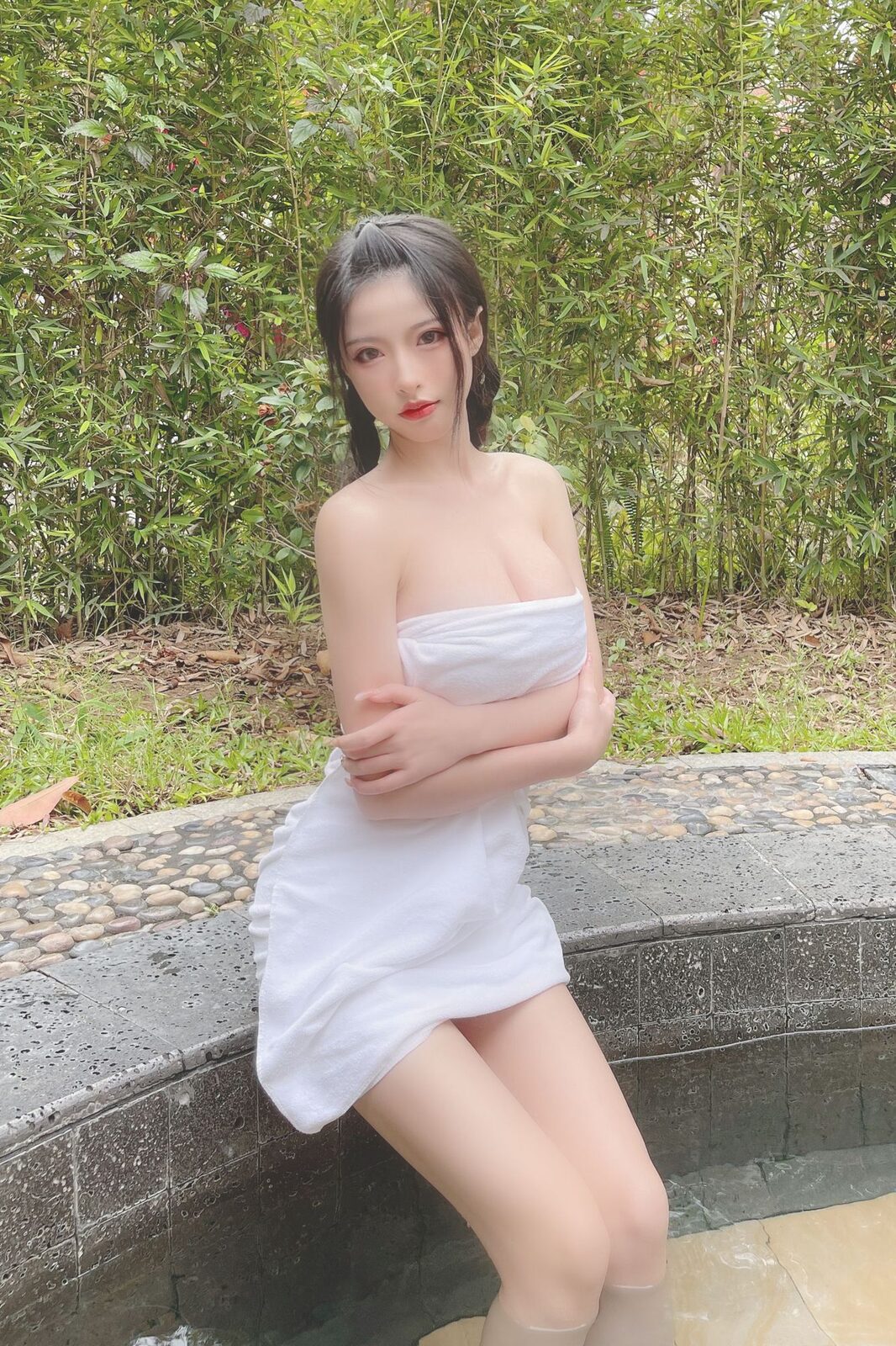 温泉浴巾 - 清水由乃 cosplay 第3张