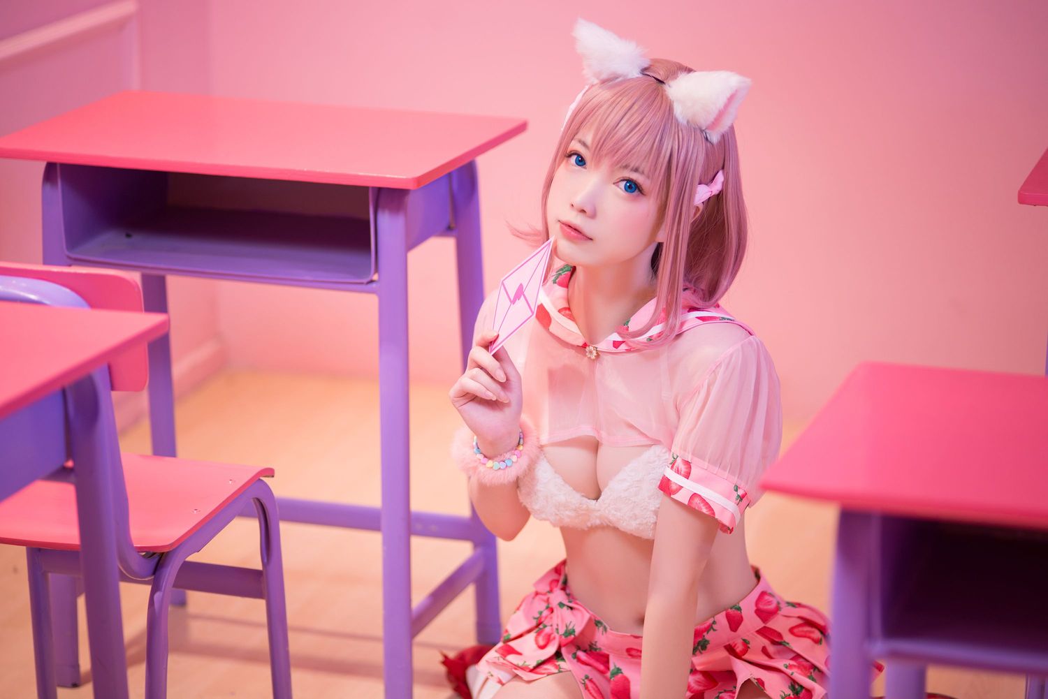 图片[5]-妖少you1 No.005 草莓蛋糕猫（11P） - 图友-图友