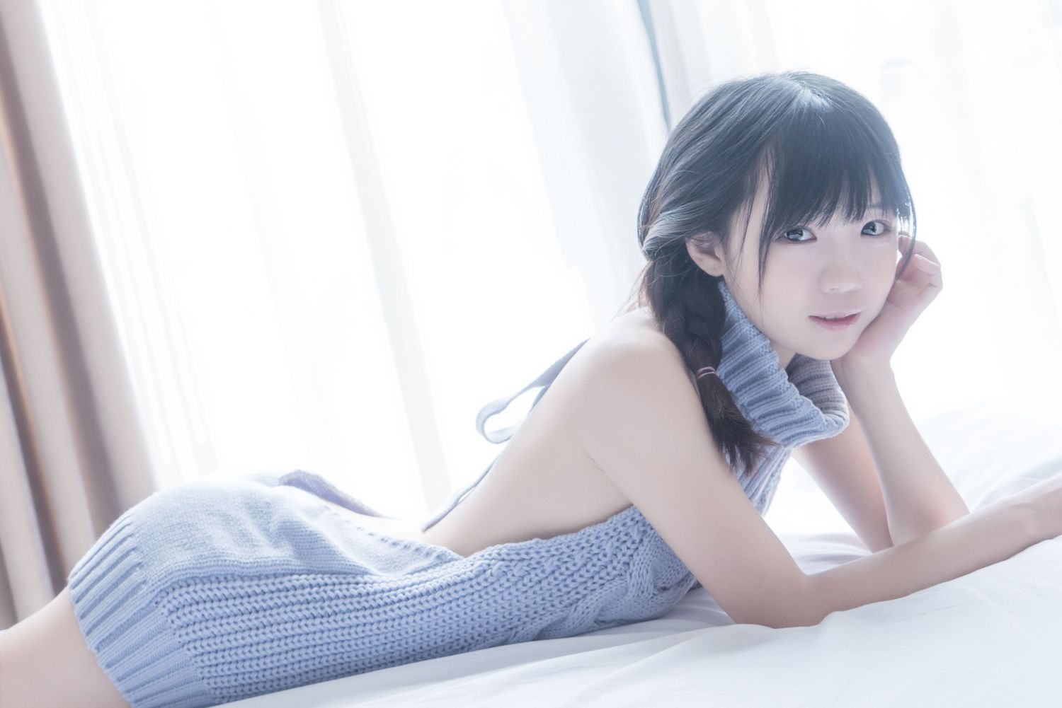 图片[2]-御子Yumiko No.003 漏背毛衣（10P） - 图友-图友