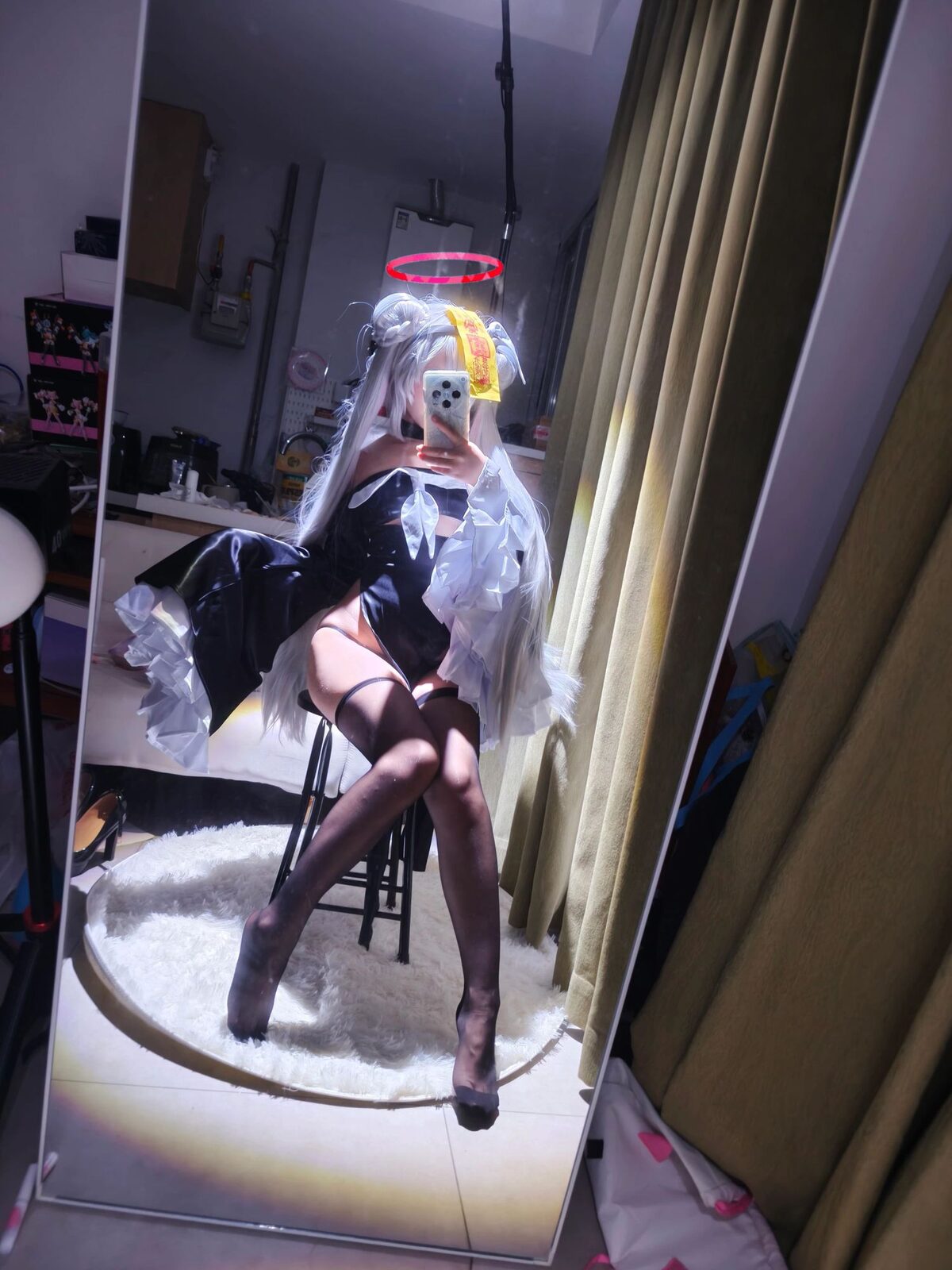 蔚蓝档案 普拉娜 万圣节 - 御子Yumiko cosplay 第2张