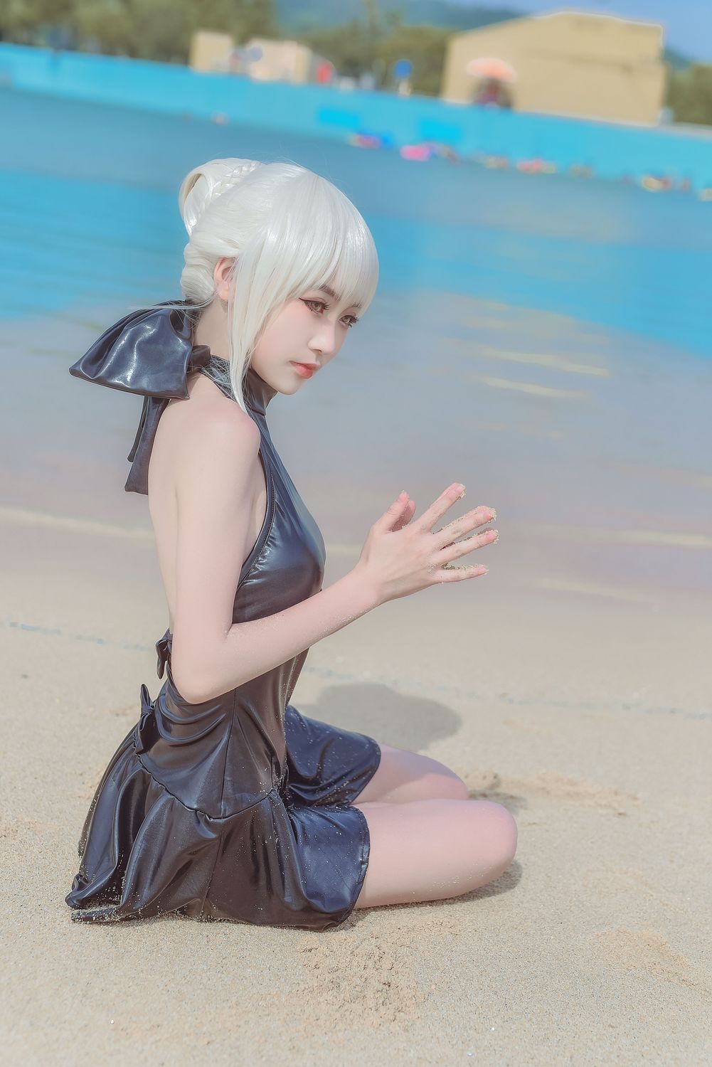 图片[3]-腐团儿 No.002 黑saber泳装_第二弹阿尔托莉雅alter（12P） - 图友-图友