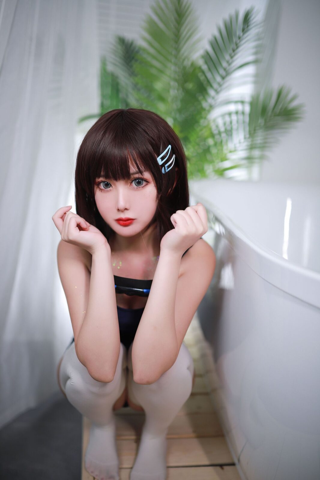 夏日泳装 浴缸 - 您的蛋蛋 cosplay 第2张