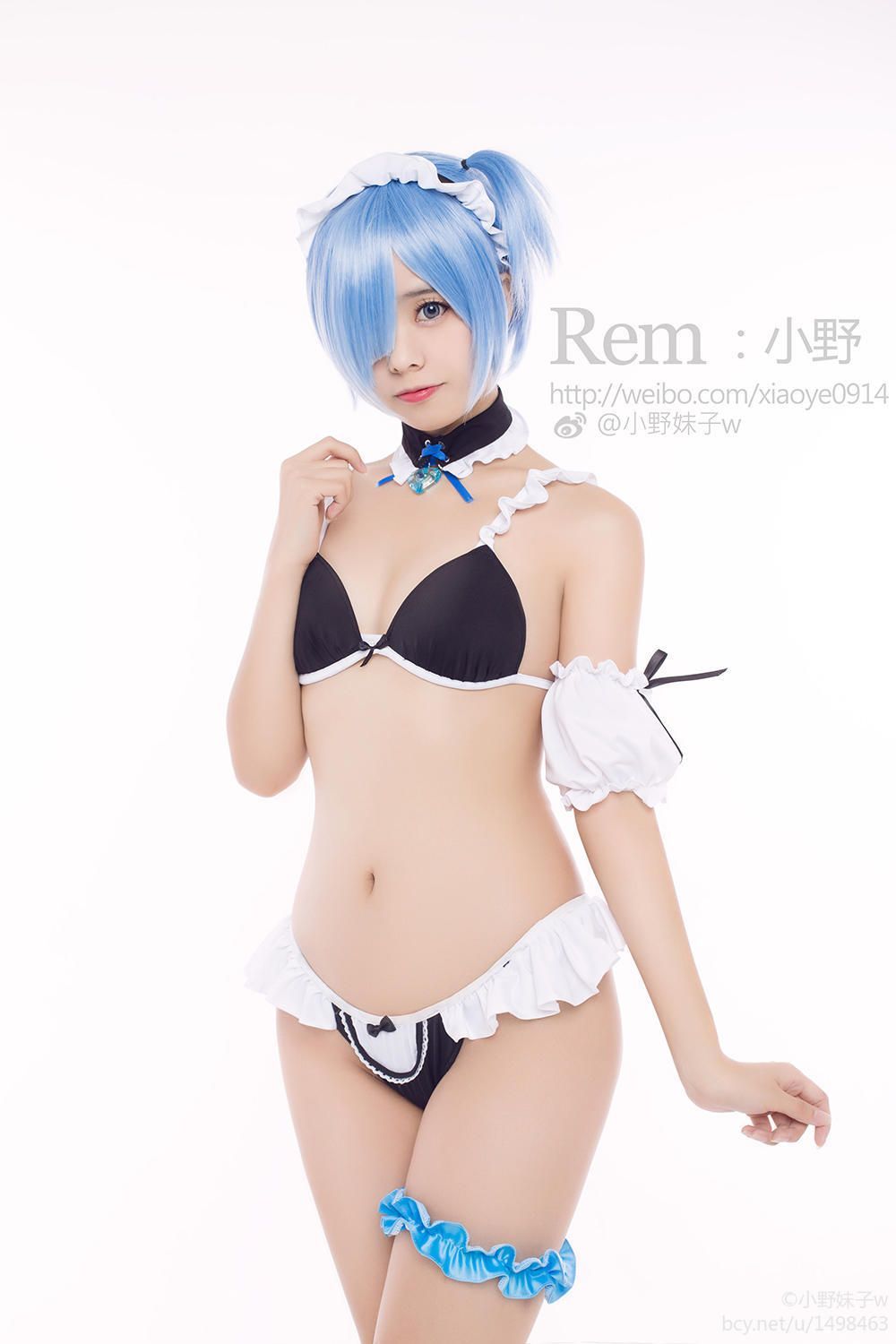 图片[2]-小野妹子w No.009 蕾姆泳装（9P） - 图友-图友