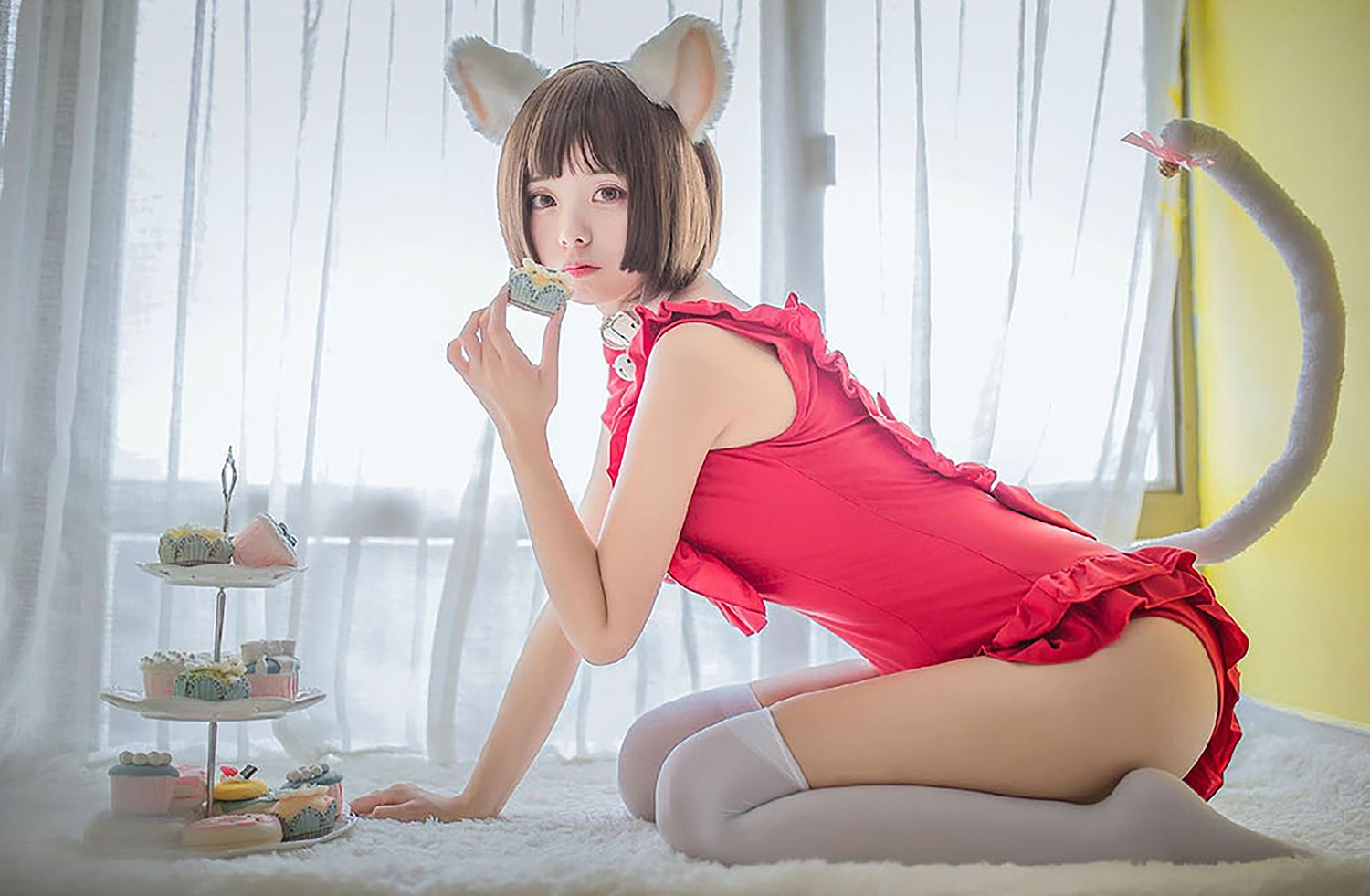 图片[5]-小野妹子w No.014 猫系泳衣（14P）-图友