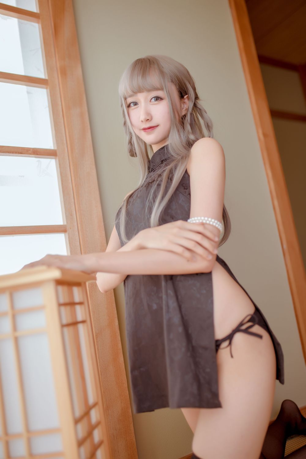 小野妹子w No.018 木绵绵-魔女旗袍&小野妹子（24P）-图友