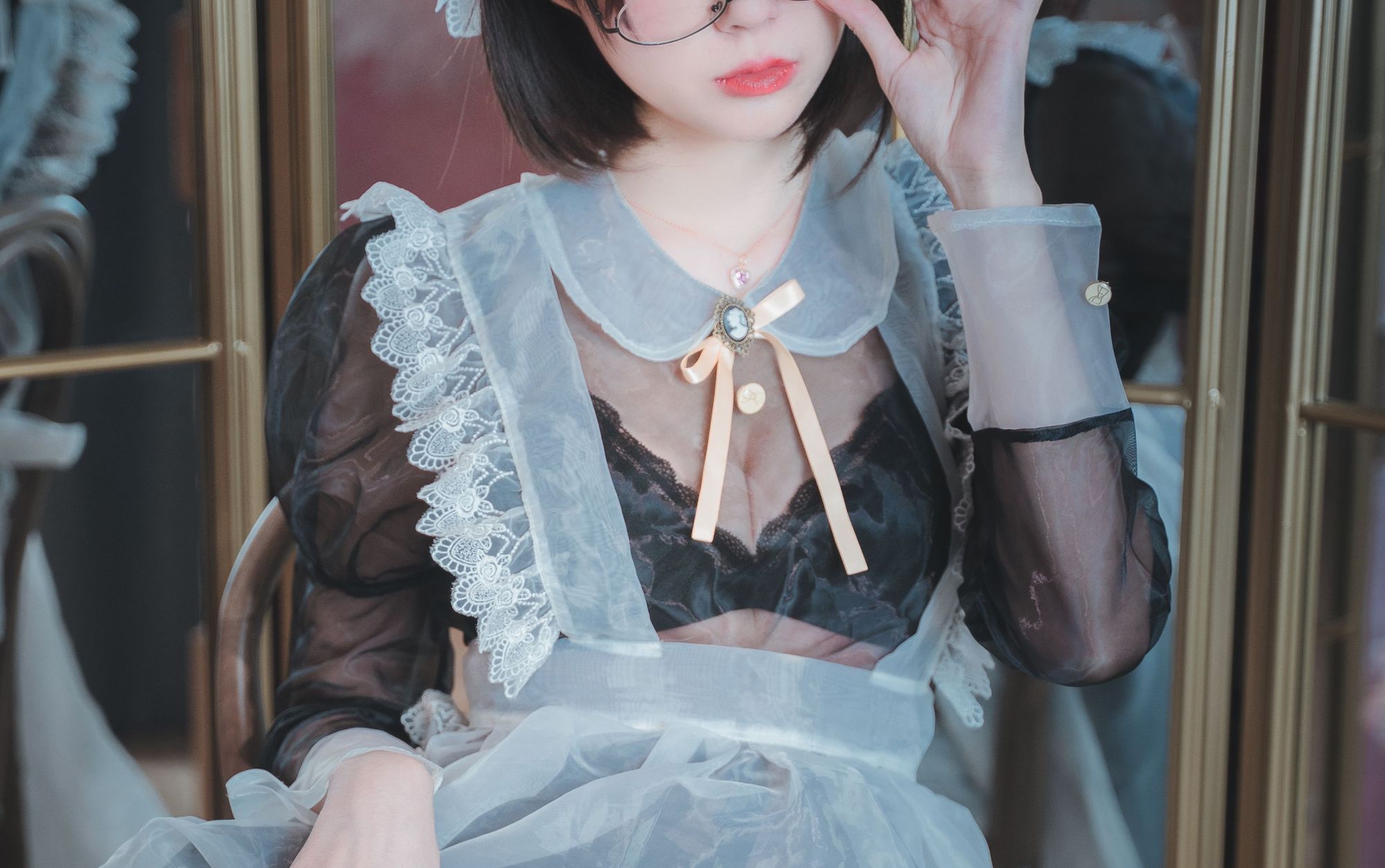 图片[4]-西园寺南歌 No.008 透明女仆（50P）-图友