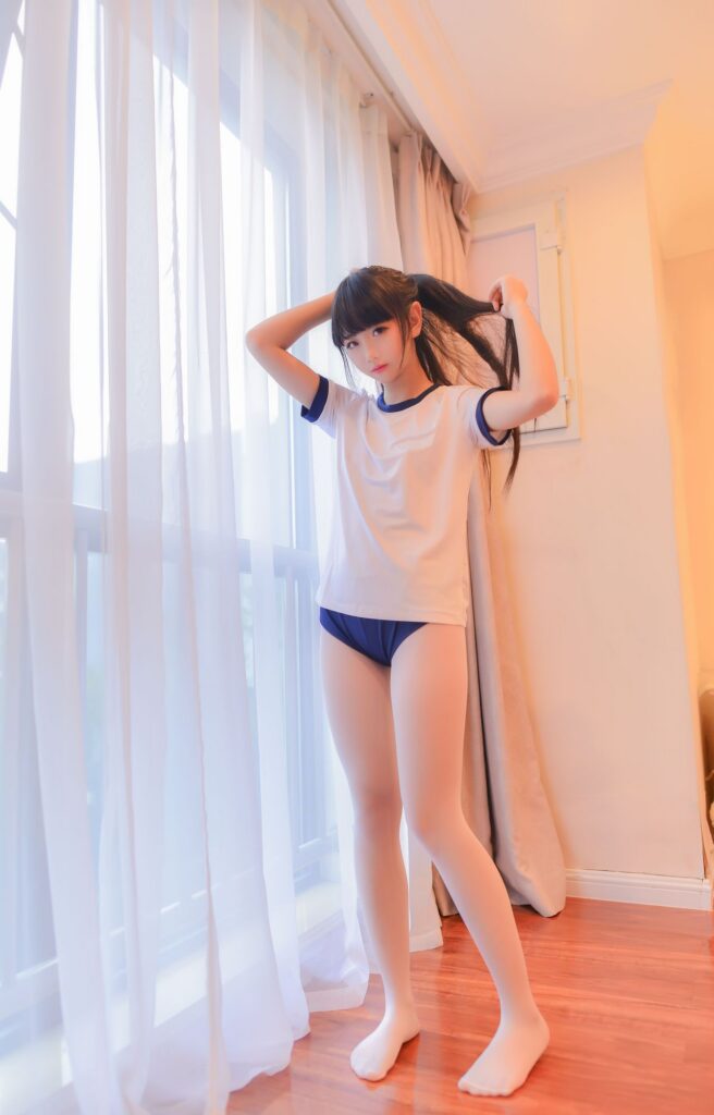 雪琪SAMA No.016 体操服(17P)-图友