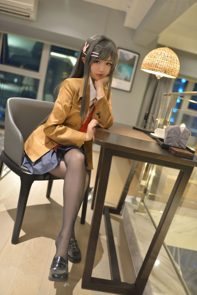 雪琪SAMA No.051 麻衣制服 兔女郎（58P）-图友