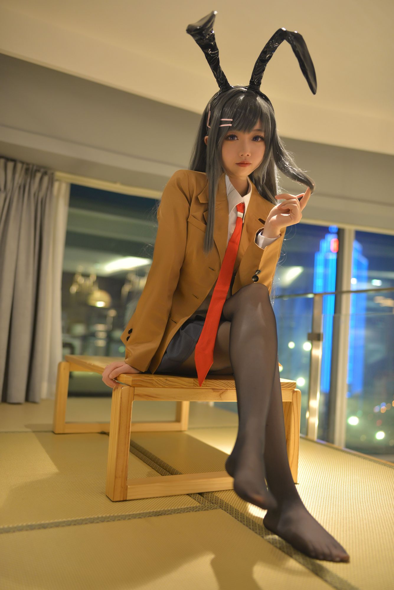 图片[3]-雪琪SAMA No.051 麻衣制服 兔女郎（58P）-图友