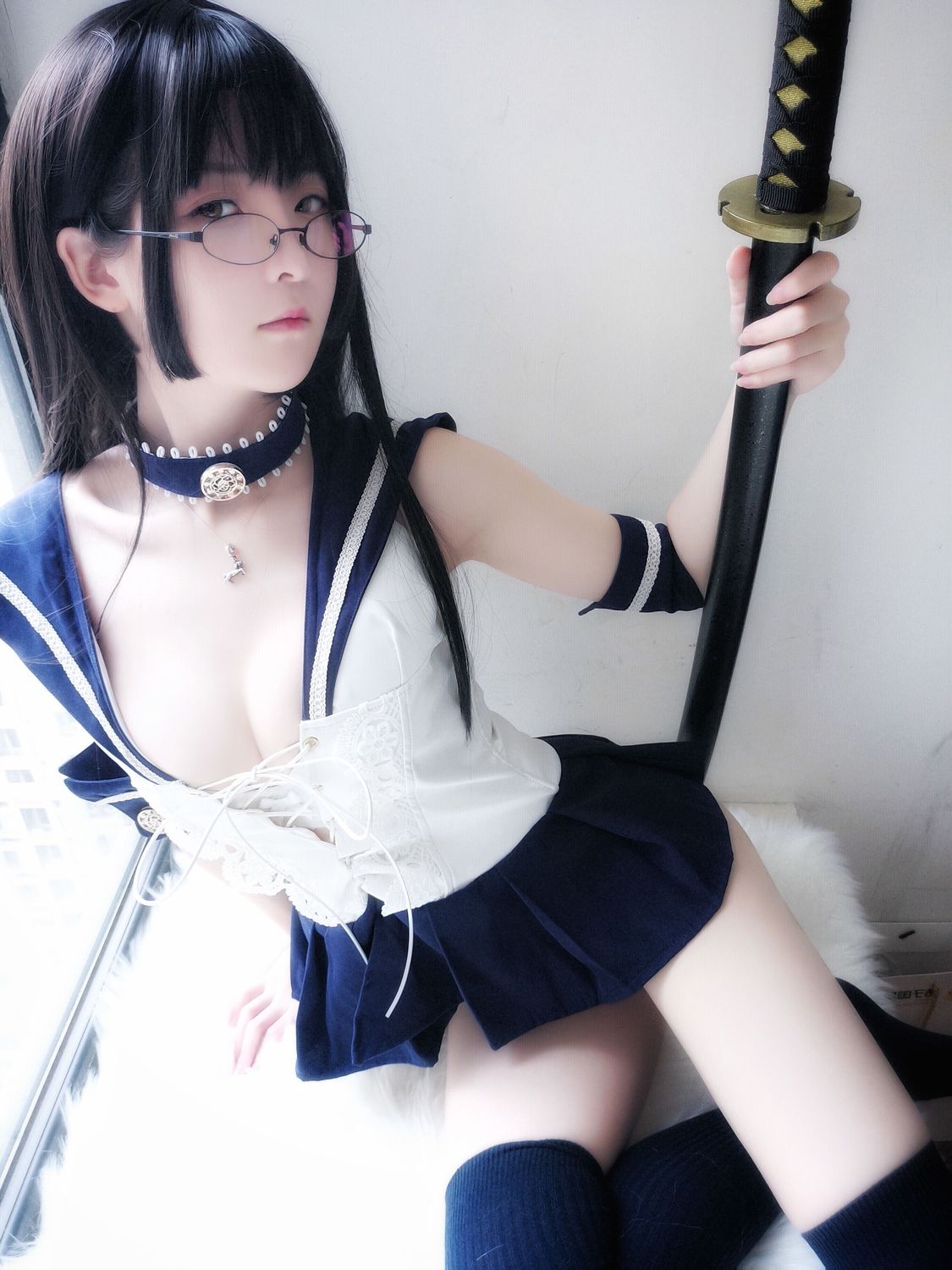 图片[4]-一小央泽 No.004 武士刀与水手服（20P） - 图友-图友