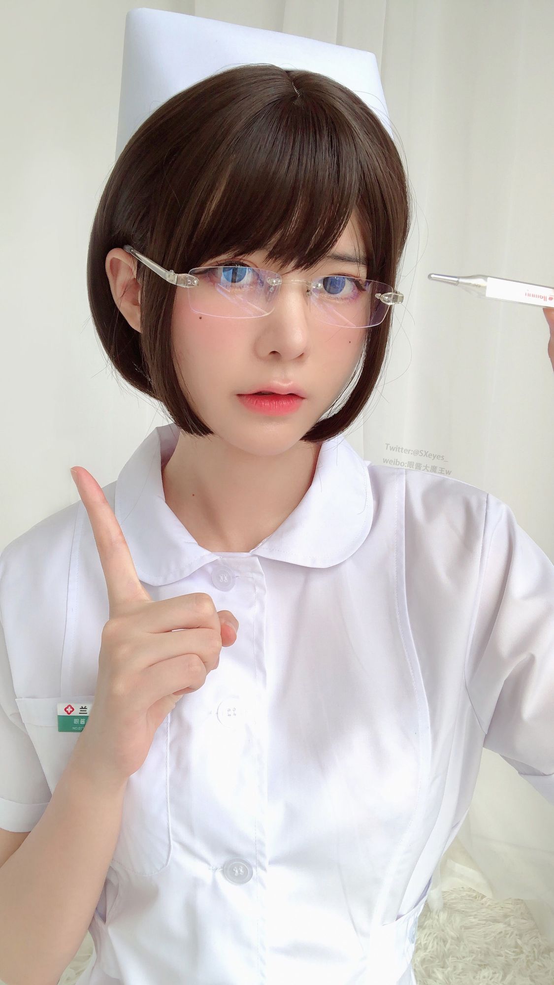 图片[3]-眼酱大魔王w No.004 白护士（19P） - 图友-图友