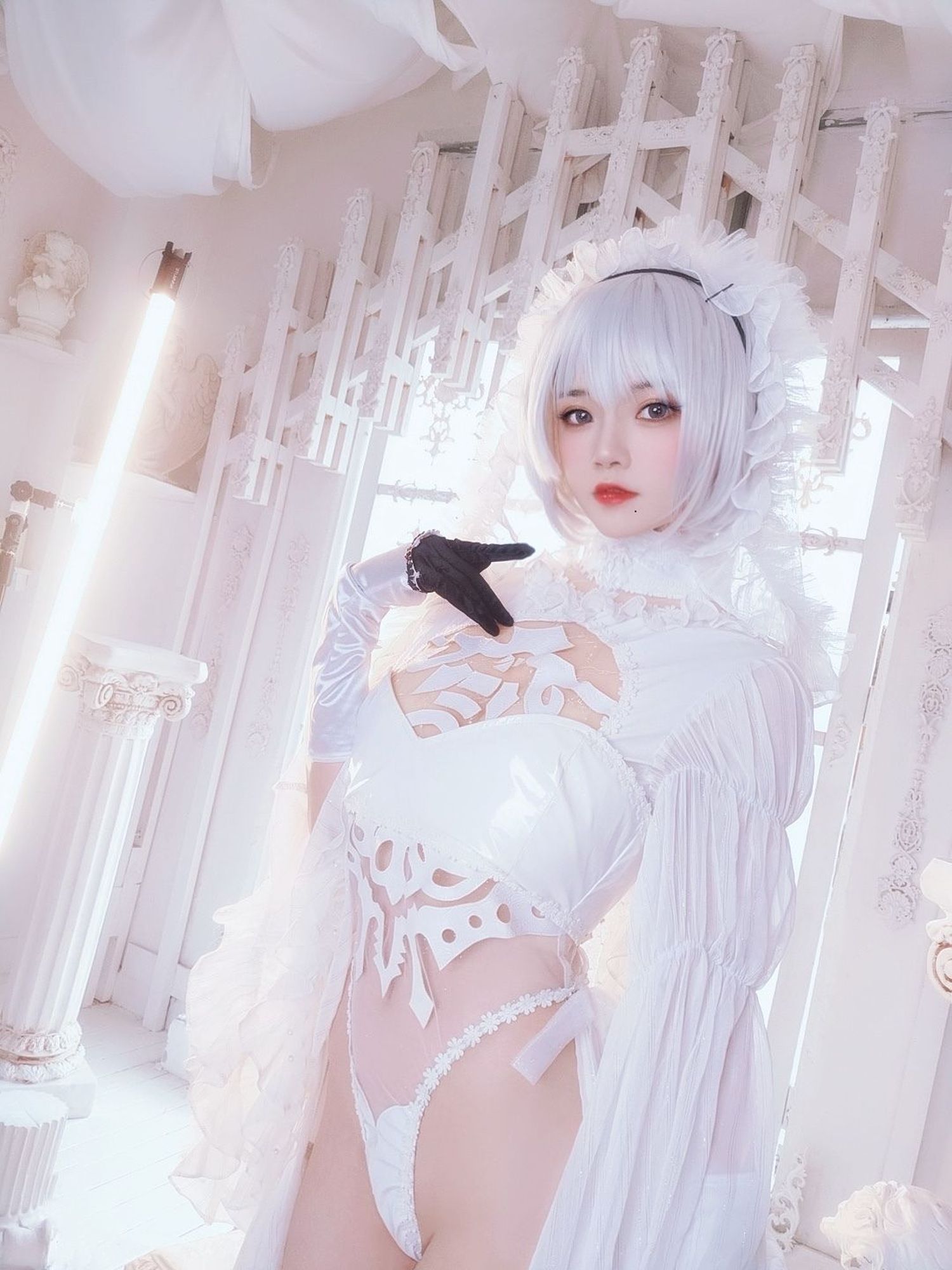 图片[3]-桜桃喵 No.203 2B花嫁（69P） - 图友-图友
