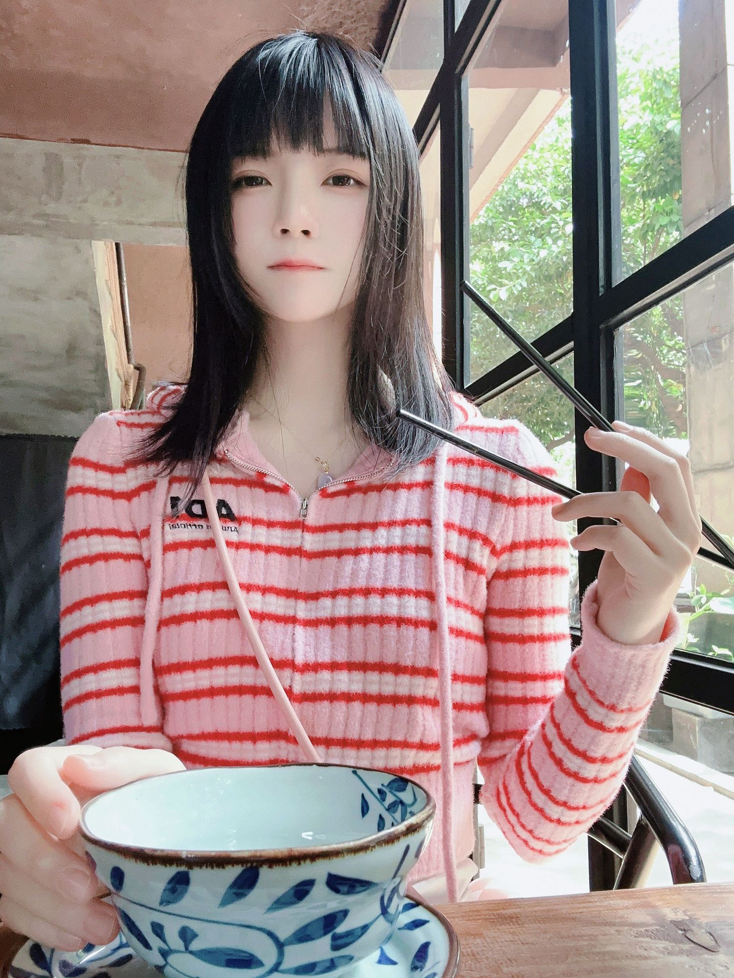 图片[2]-桜桃喵 No.209 条纹毛衣（22P） - 图友-图友