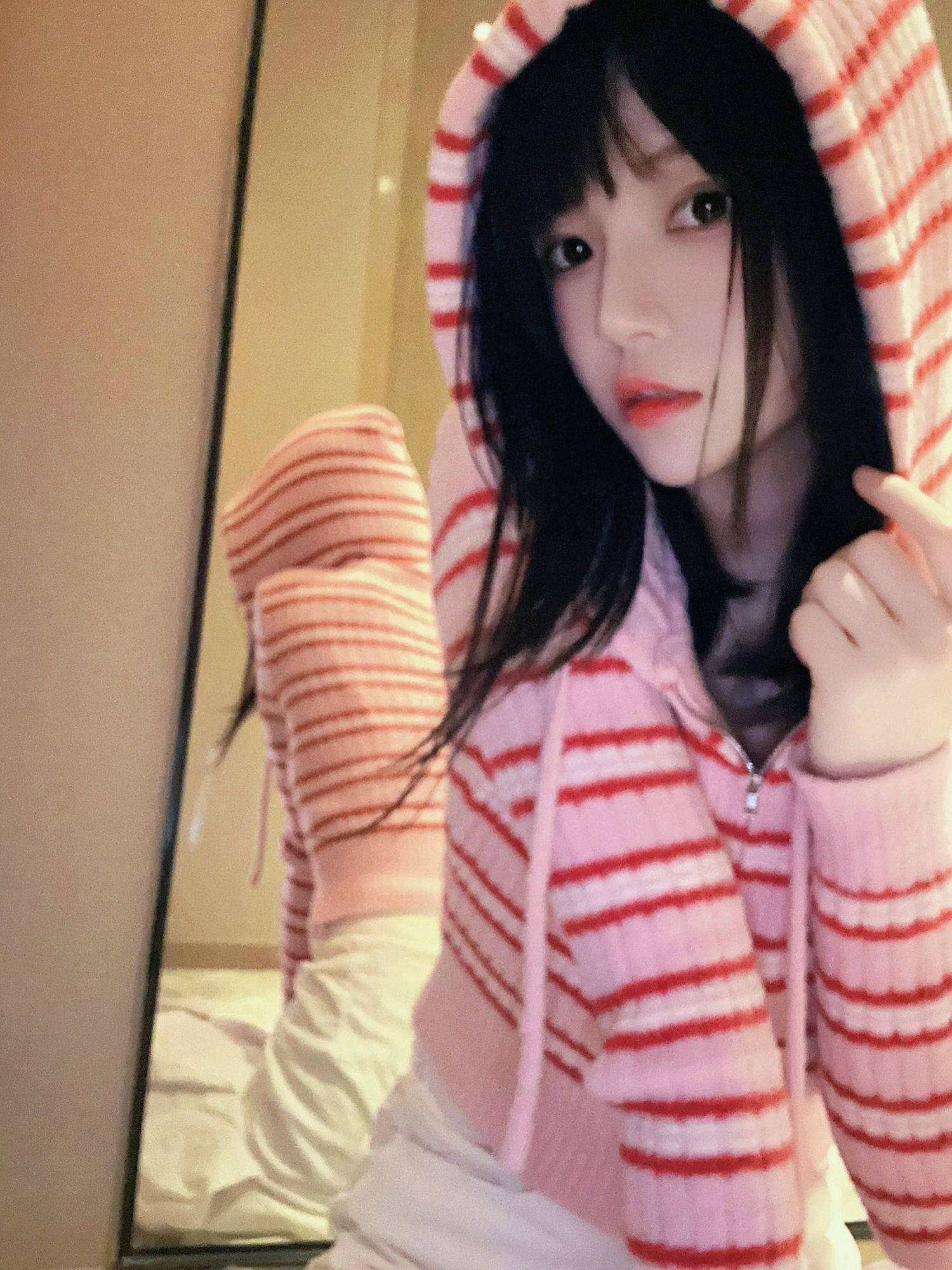 图片[3]-桜桃喵 No.209 条纹毛衣（22P） - 图友-图友