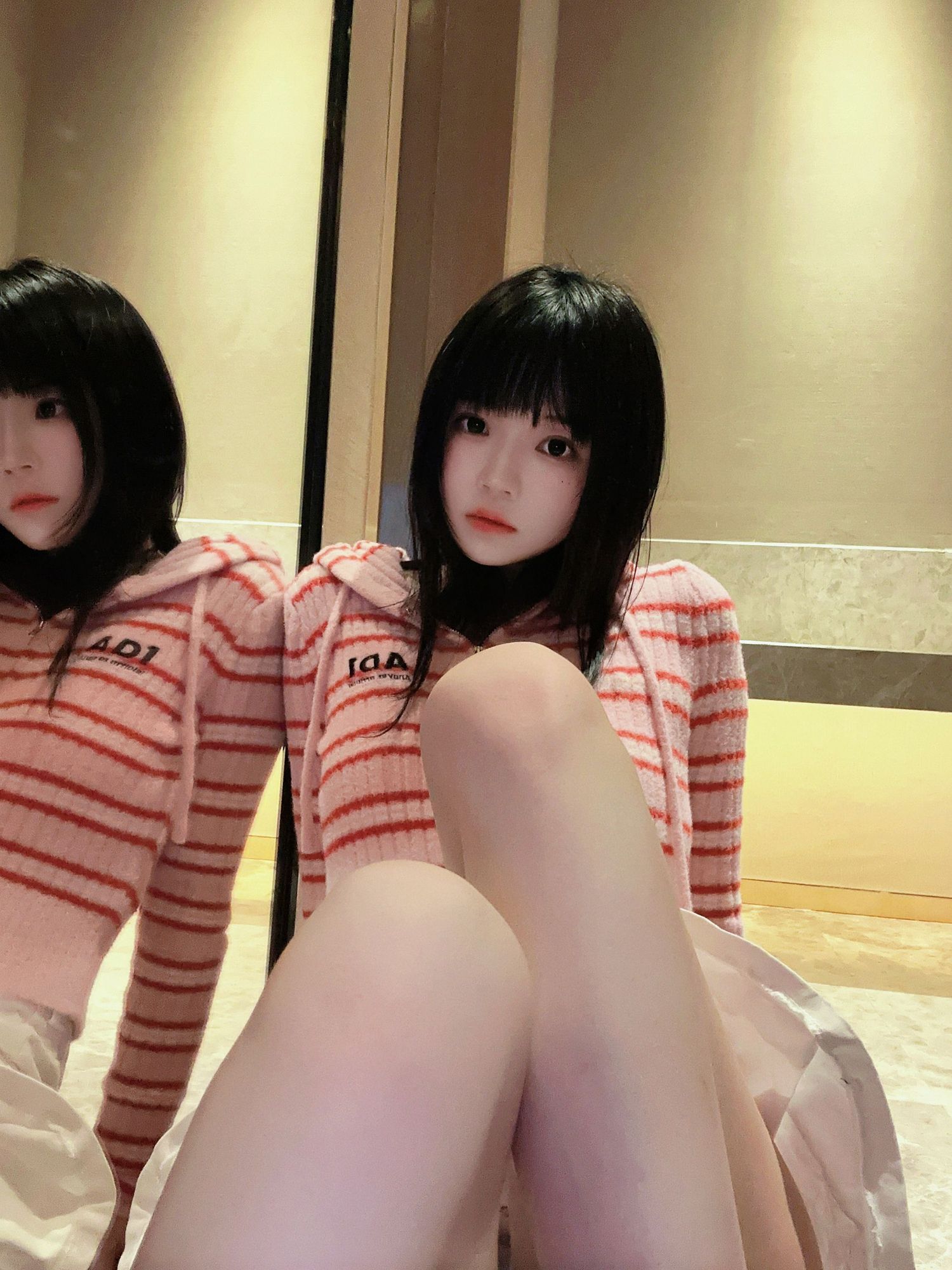 图片[5]-桜桃喵 No.209 条纹毛衣（22P） - 图友-图友