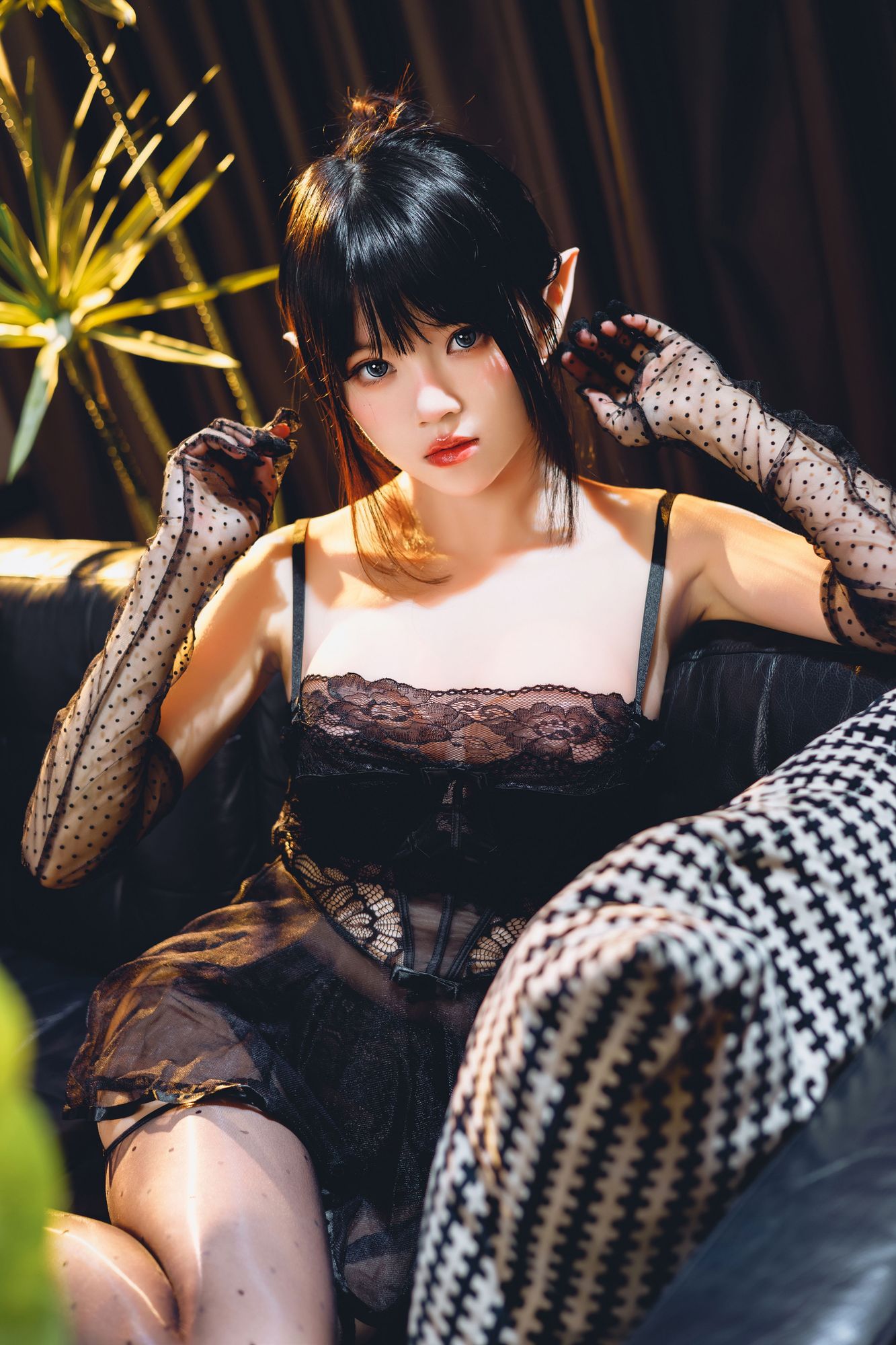 桜桃喵 No.220 精灵 夜纱（43P） - 图友-图友
