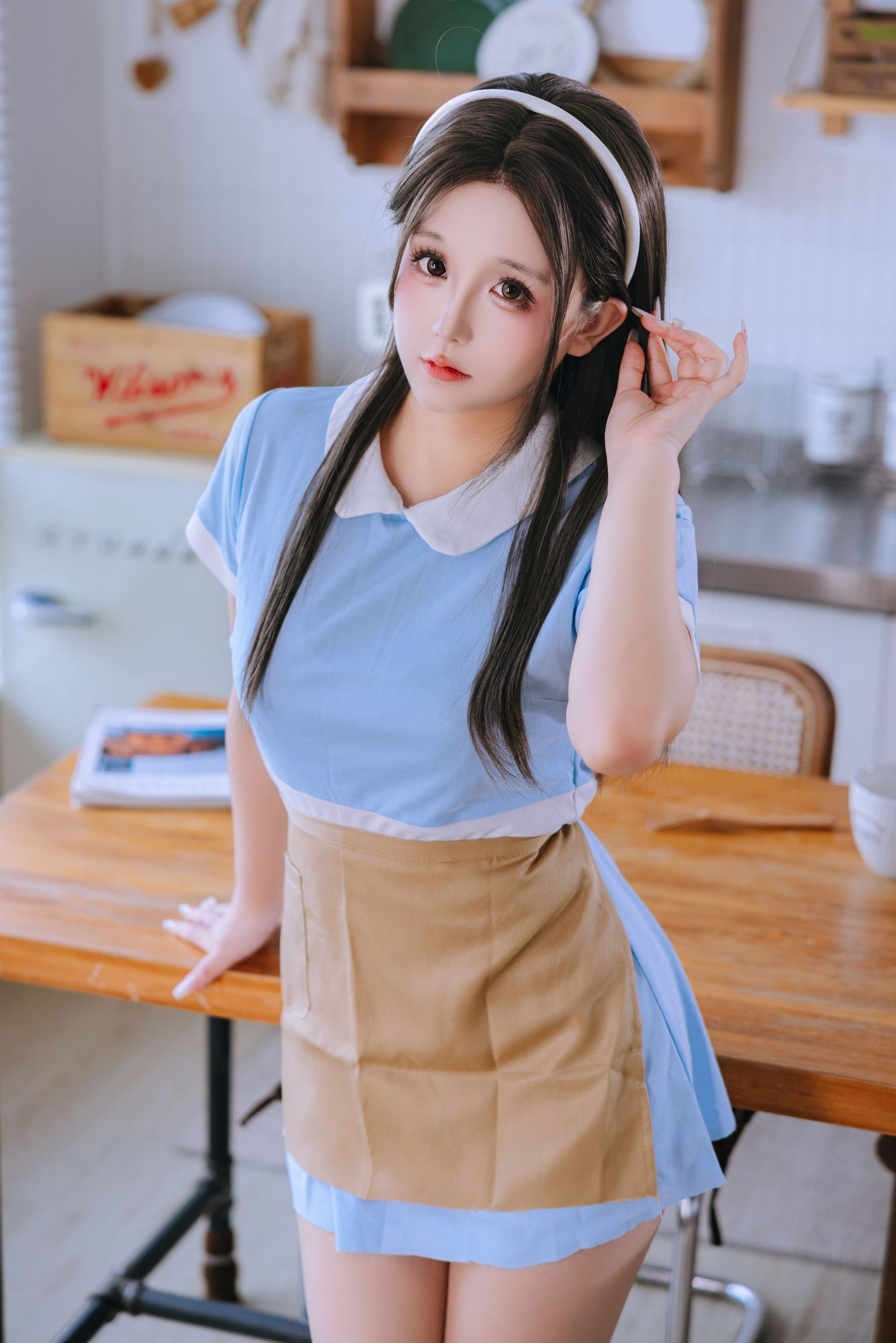 图片[3]-椎名莜(日奈娇) No.209 蛋糕售卖员（181P） - 图友-图友